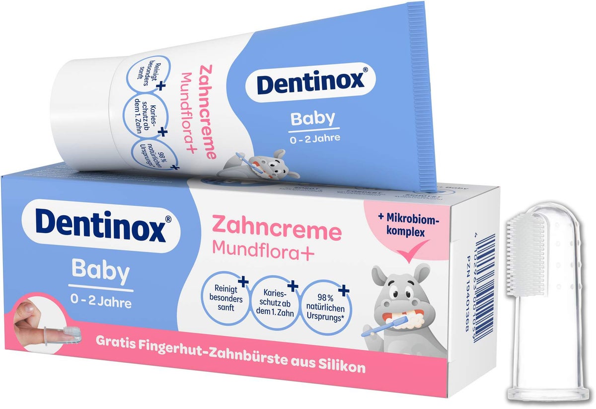 Dentinox Zahncreme Mundflora + Baby 30 ml