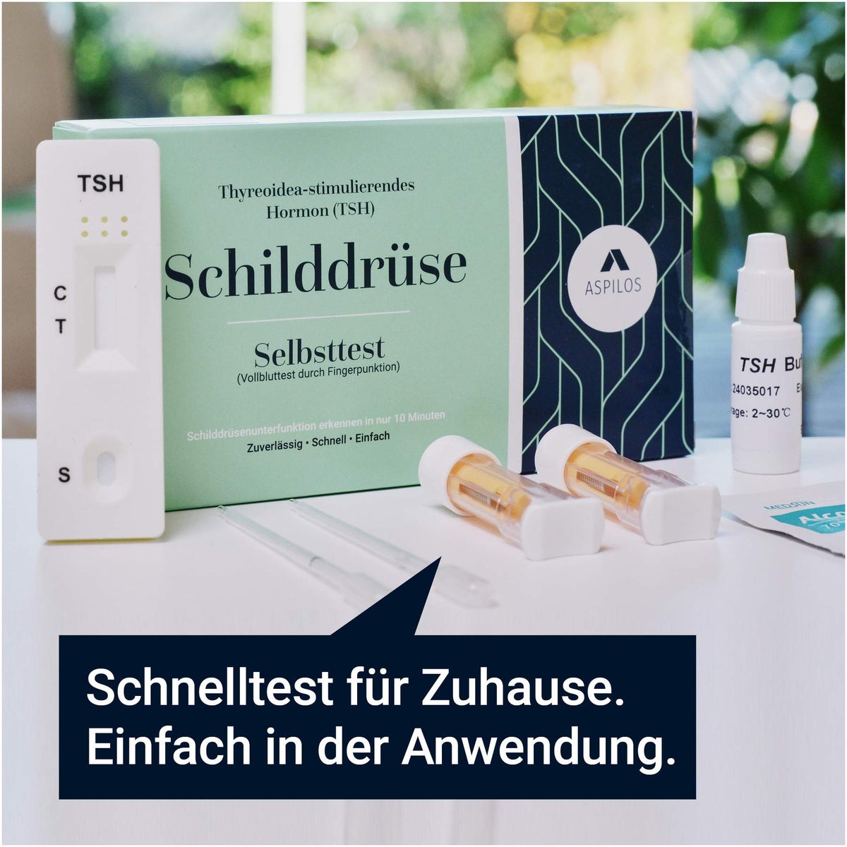 Aspilos Schilddrüse Selbsttest