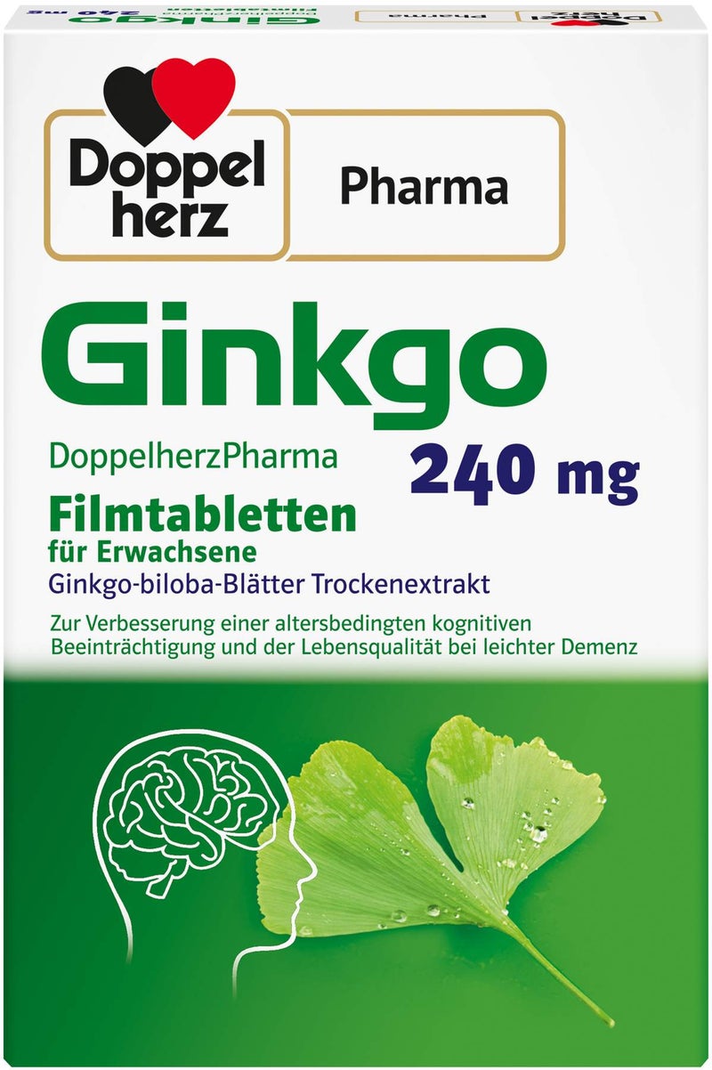 Ginkgo DoppelherzPharma 240 mg 30 Filmtabletten