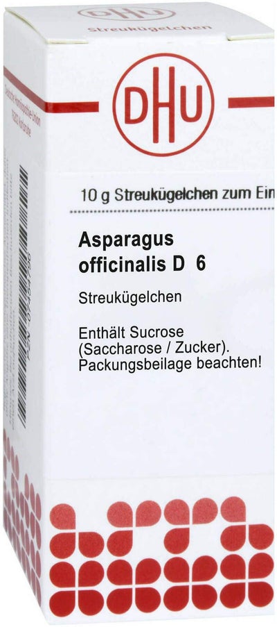 Dhu Asparagus Officinalis D6 Globuli 10 G