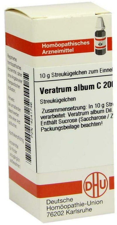 Dhu Veratrum Album C200 10 G Globuli