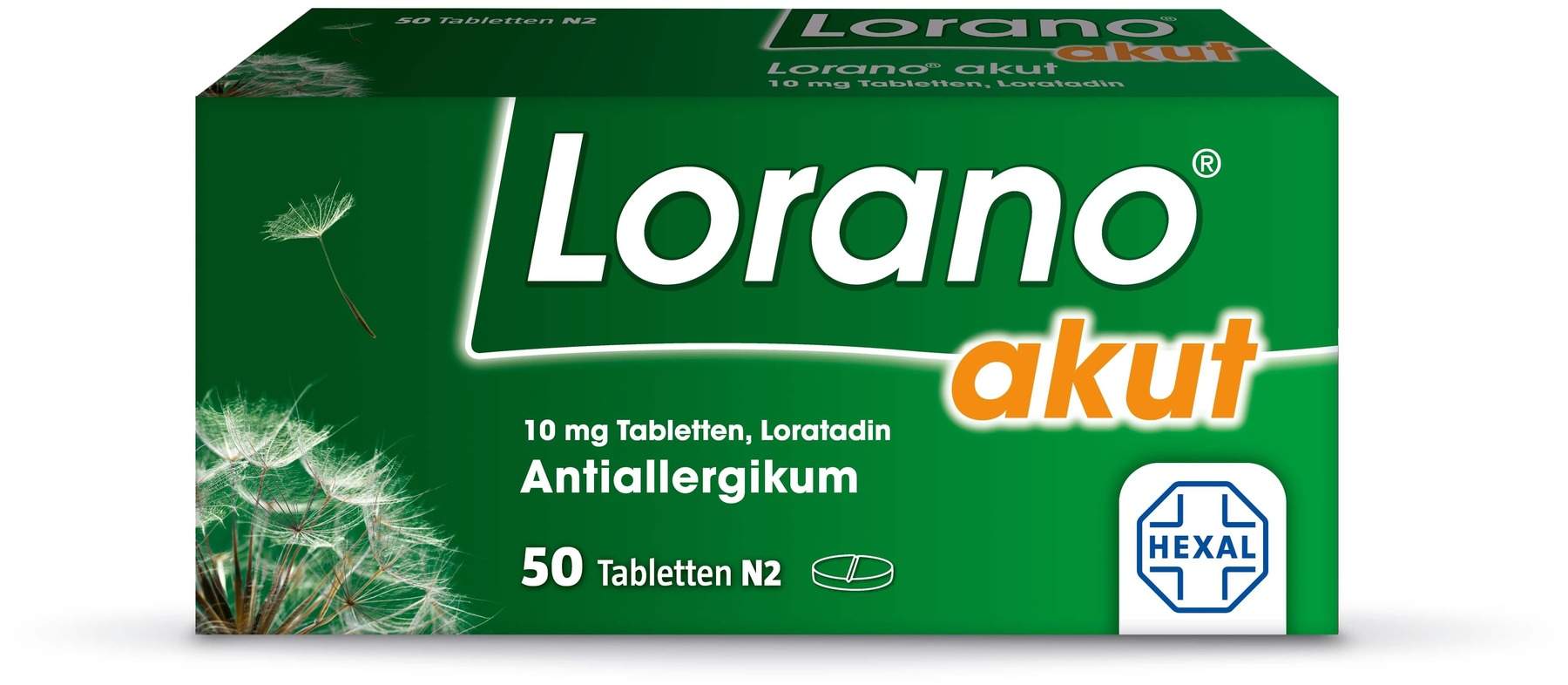 Lorano akut Antiallergikum 50 Tabletten