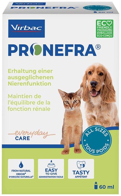 Pronefra Diät - Ergänzungsfuttermittel für Kleintiere 60 ml Flüssigkeit