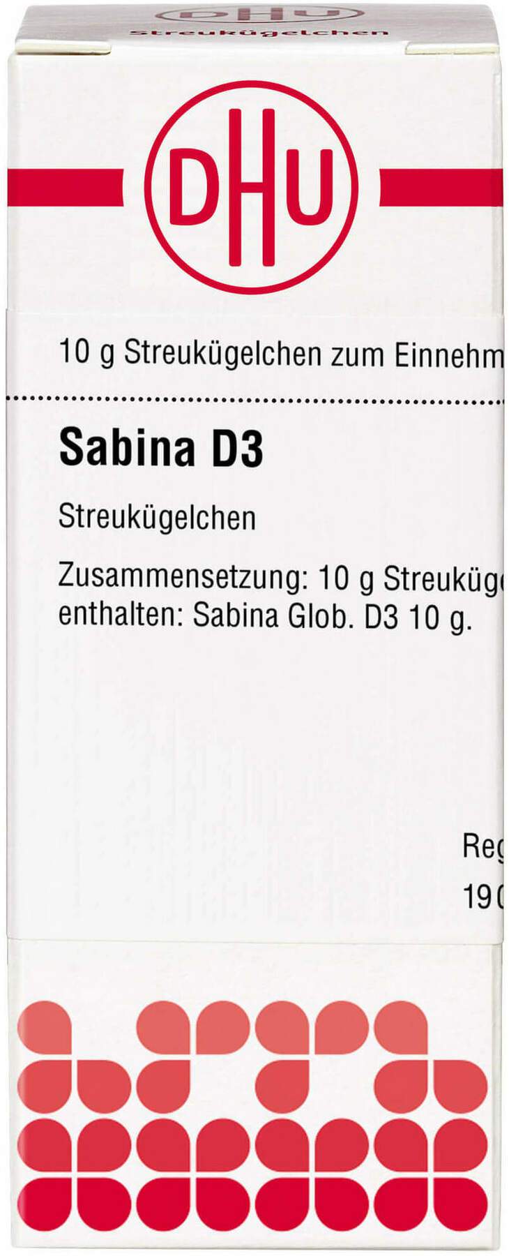 Dhu Sabina D3 Globuli 10 G