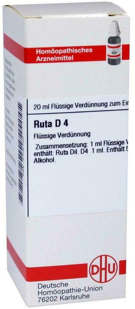 Dhu Ruta D4 Dilution 20 ml