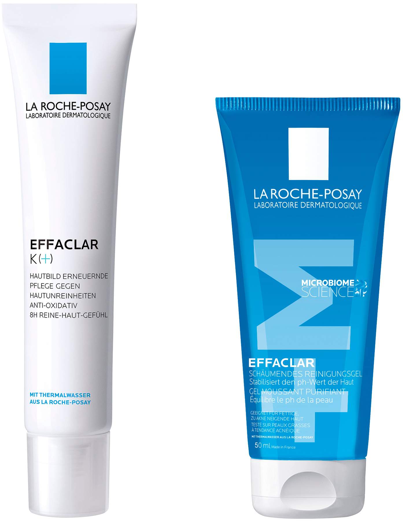 La Roche Posay Effaclar K+ Creme 40 ml + gratis Effaclar Gel 50 ml