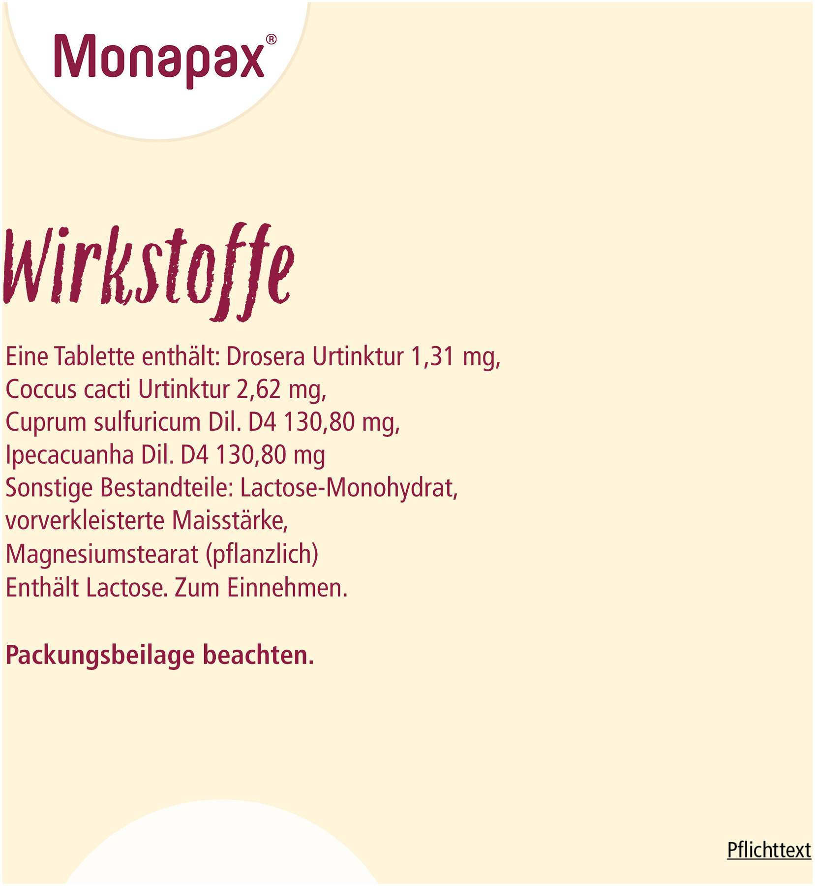 Monapax Tabletten 100 Stück