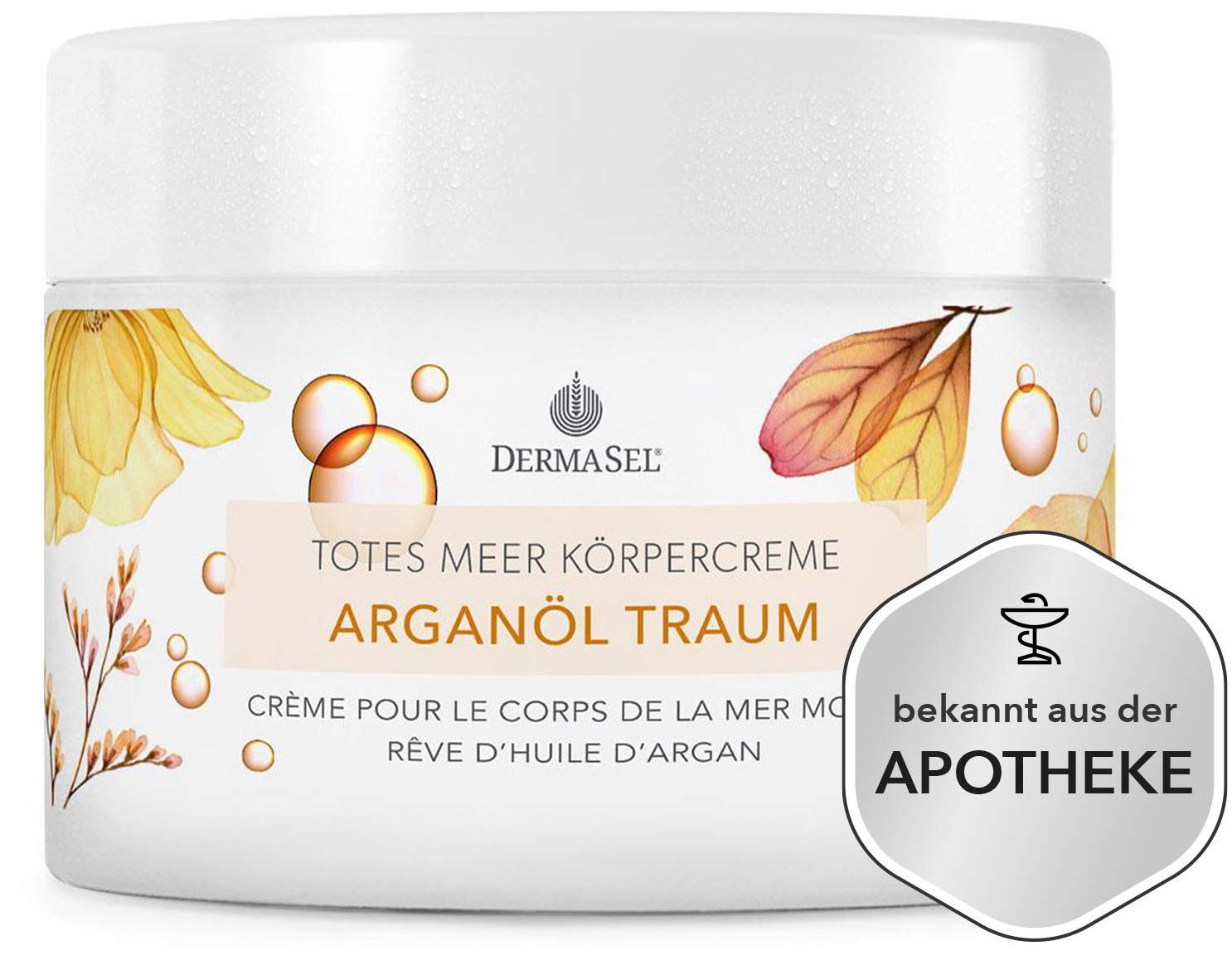 Dermasel Totes Meer Körpercreme Arganöl Traum 200 ml