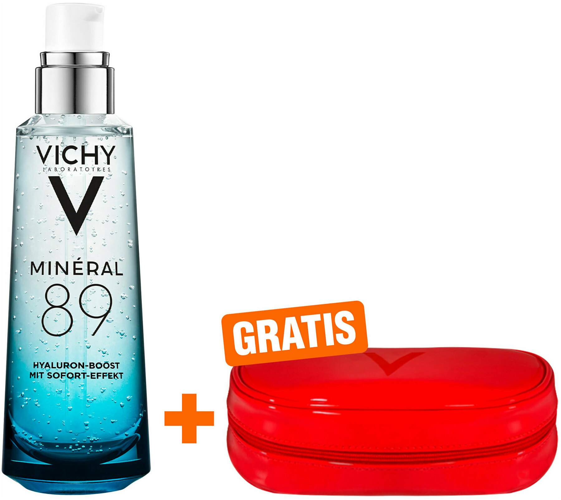 Vichy Mineral 89 Elixier 75 ml + gratis Kosmetiktasche 1 Stück