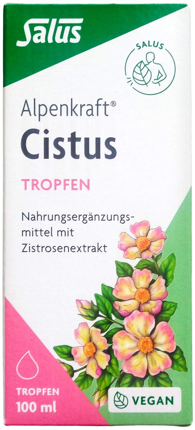 Alpenkraft Cistus-Tropfen Bio Salus 100ml