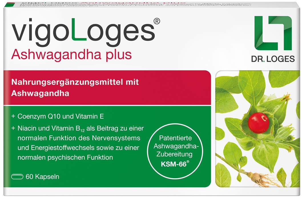 Vigologes Ashwagandha Plus 120 Kapseln