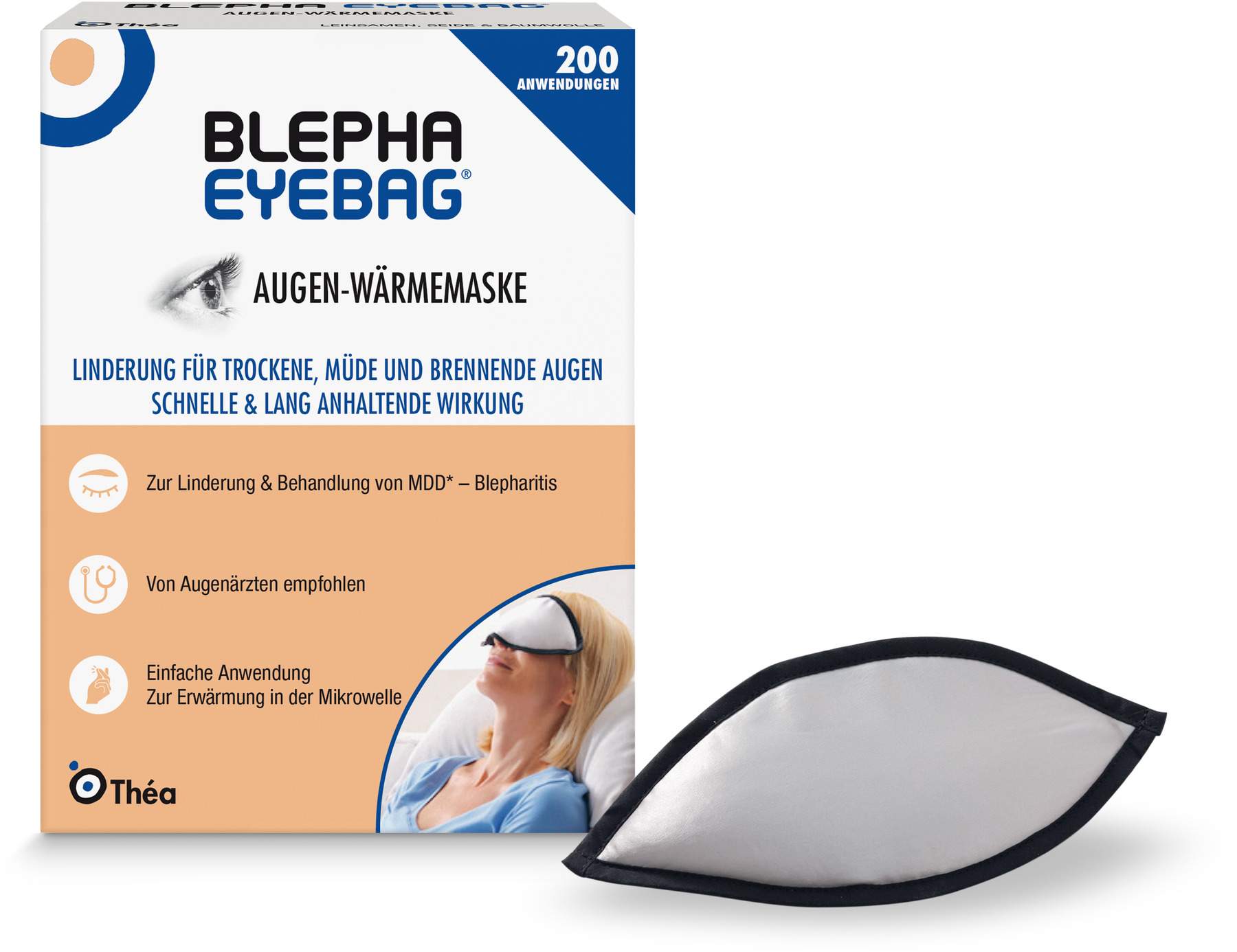 Blepha Eyebag Augen-Wärmemaske 1 Stück