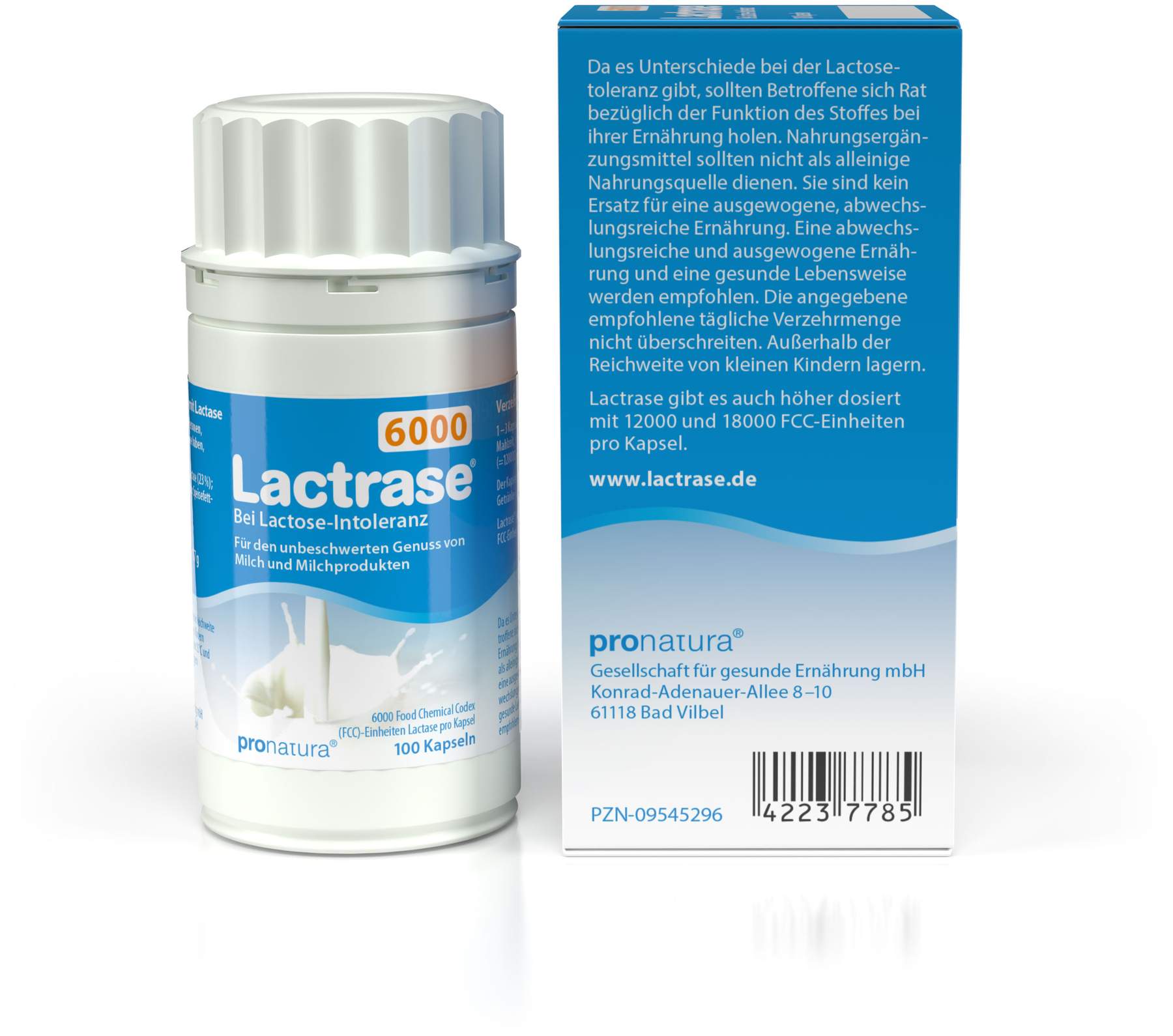 Lactrase 6.000 Fcc 100 Kapseln