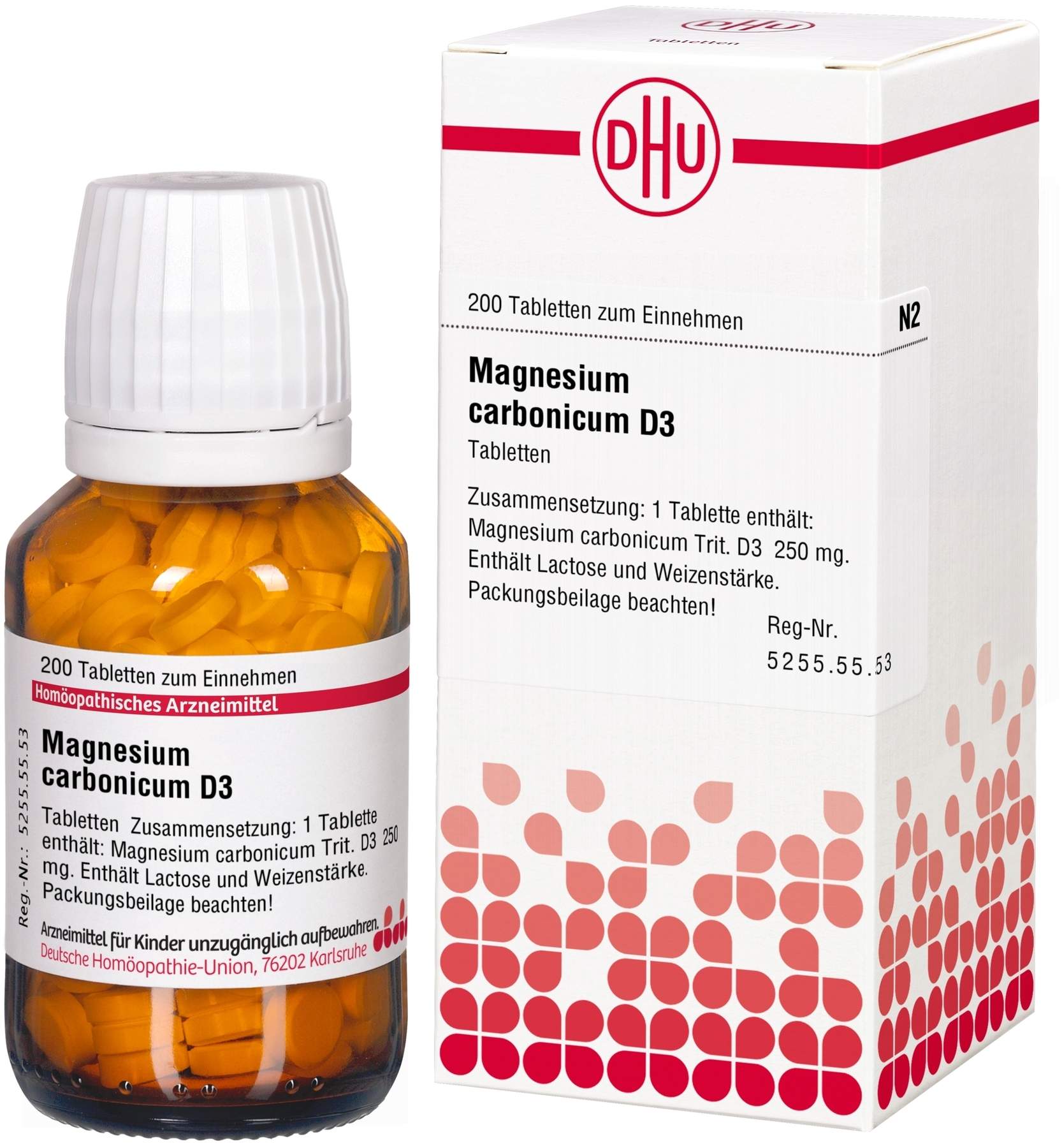 Dhu Magnesium Carbonicum D3 200 Tabletten