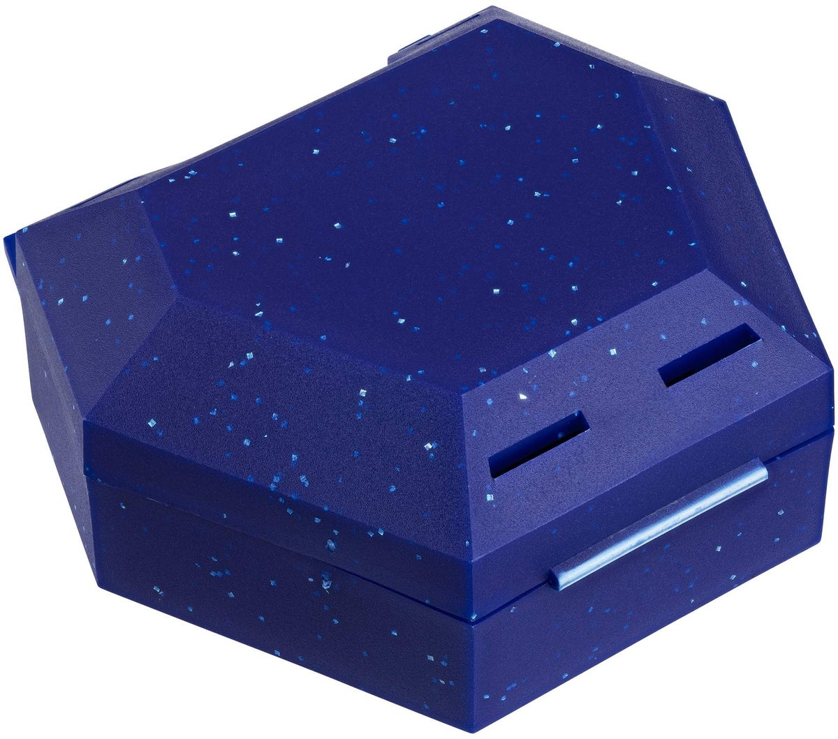 Zahnspangenbox Mit Kordel Blau 1 Stück