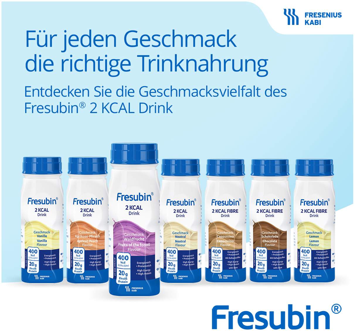 Fresubin 2 Kcal Drink Waldfrucht 4 X 200 ml Trinkflaschen
