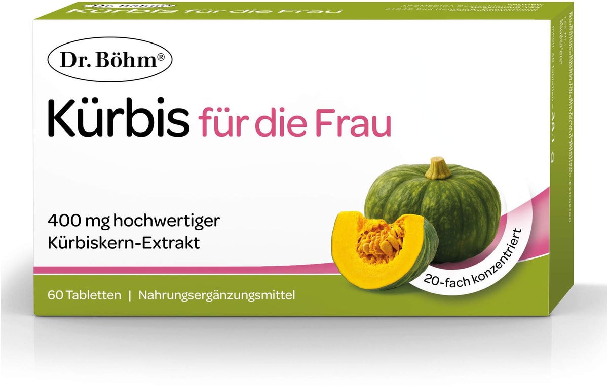 Dr. Böhm Kürbis Für die Frau Tabletten 60 Stück