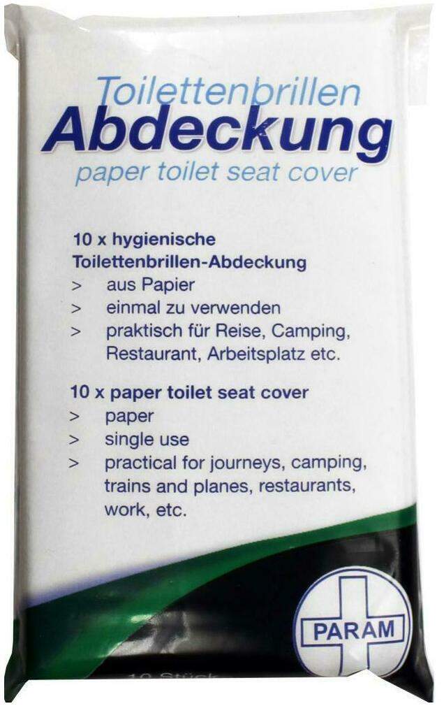 Wc Papiersitze - Hygiene Für Unterwegs 10 Stück