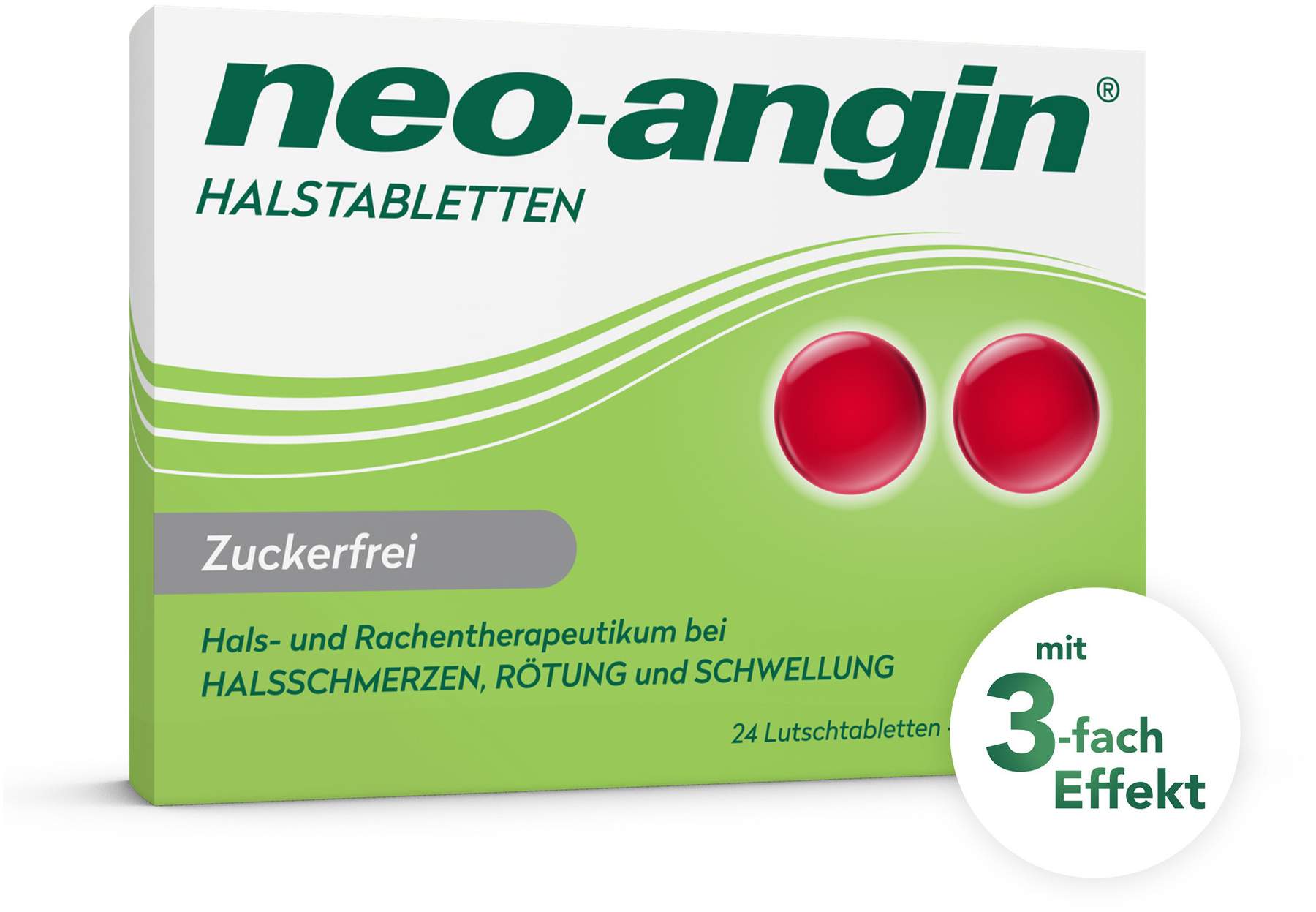 neo angin Halstabletten zuckerfrei 24 Lutschtabletten