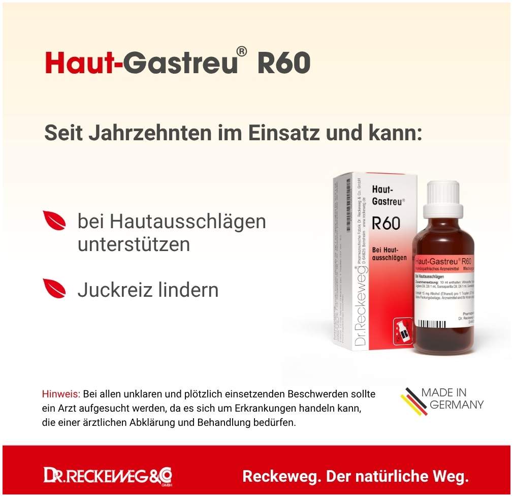 Haut Gastreu R 60 Mischung 22 ml Tropfen
