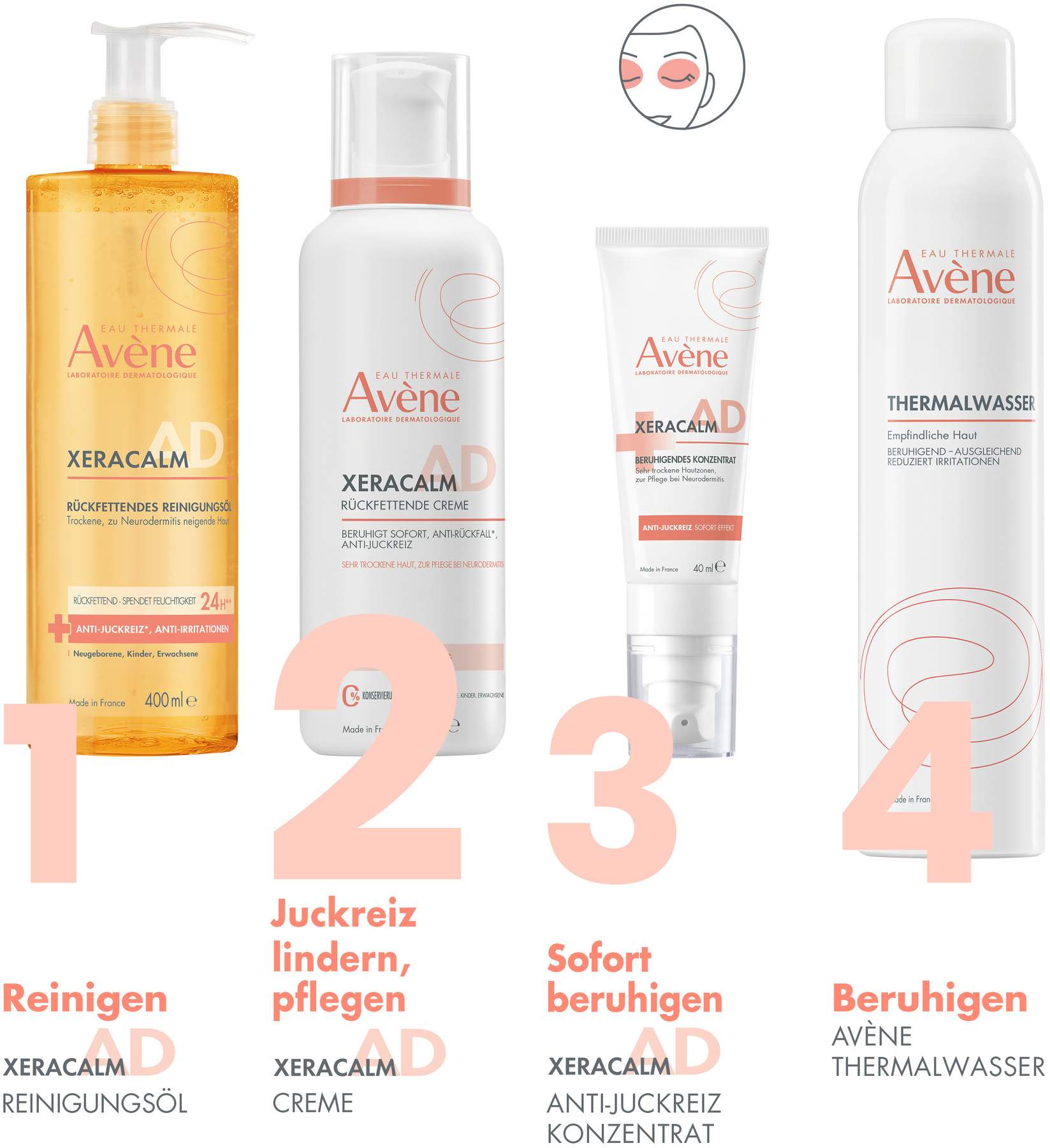 Avene XeraCalm A.D Creme 400 ml
