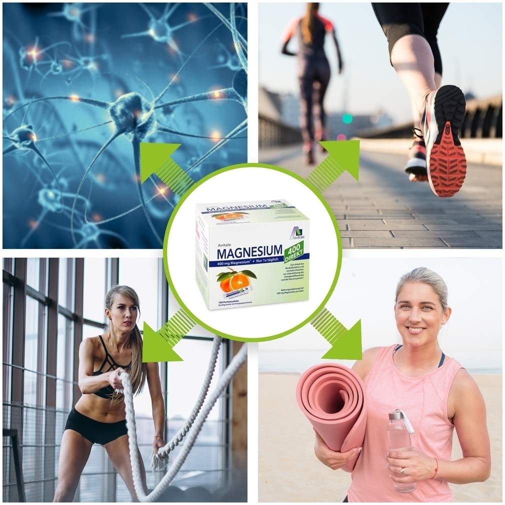 Magnesium 400 direkt Orange 50 Portionssticks