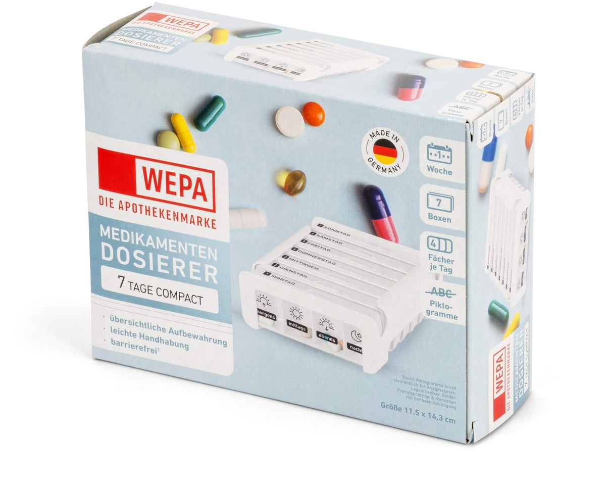 WEPA 7 Tage Compact Wochenmagazin Weiß