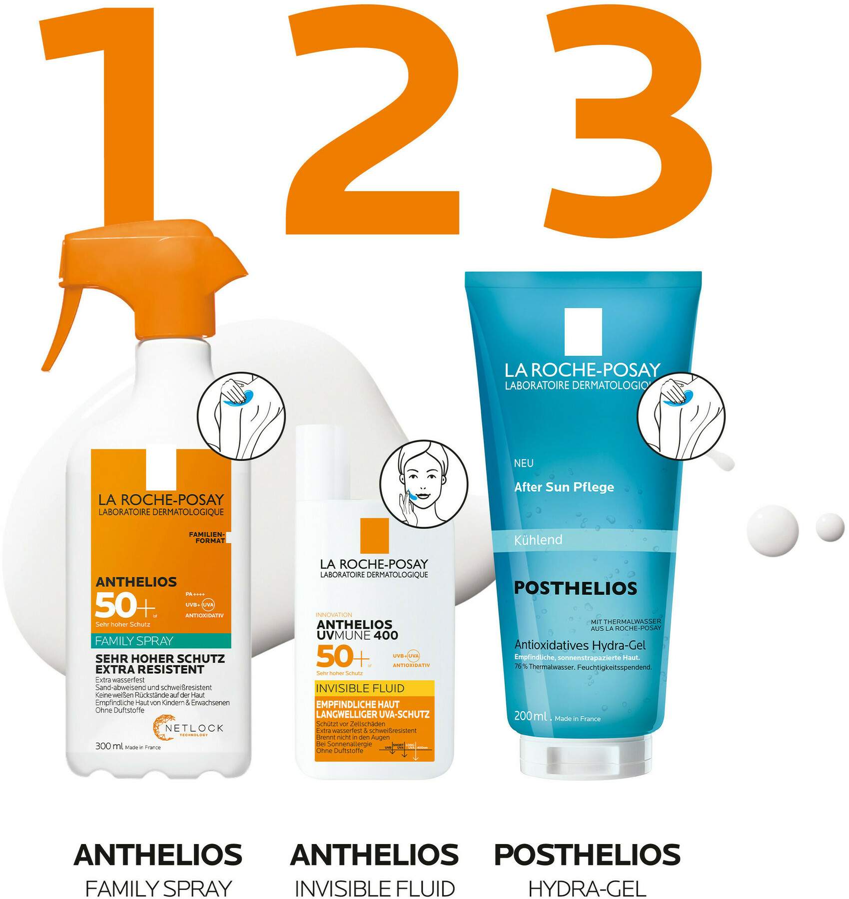 La Roche Posay Anthelios Family Spray LSF 50 Ohne Parfum 300 ml