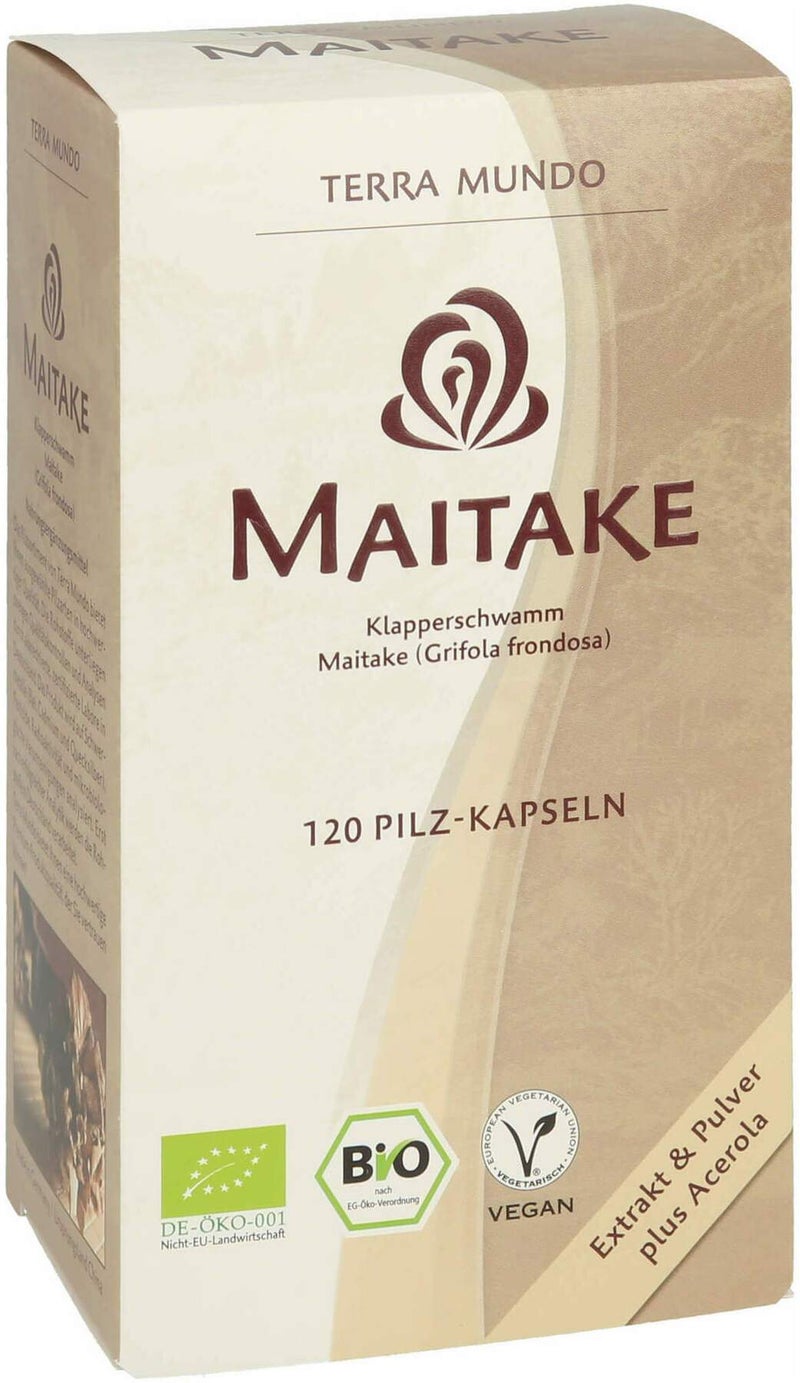 Maitake Vitalpilz Bio Terra Mundo Kapseln