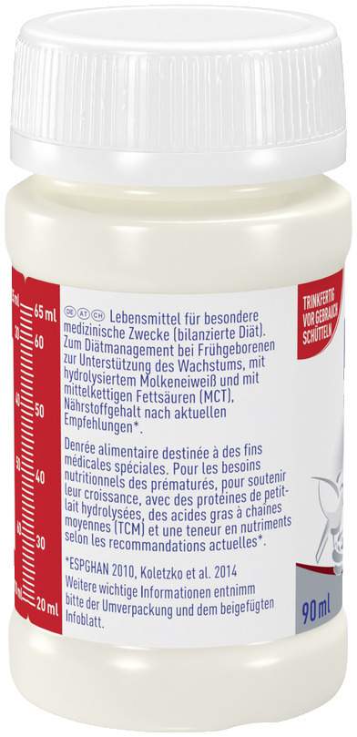 Nestle Beba Frühgeborenen Nahrung Stufe 1 Flüssig 32 X 90 ml