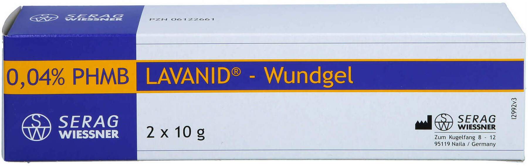 Lavanid Wundgel V+  2 X 10 G