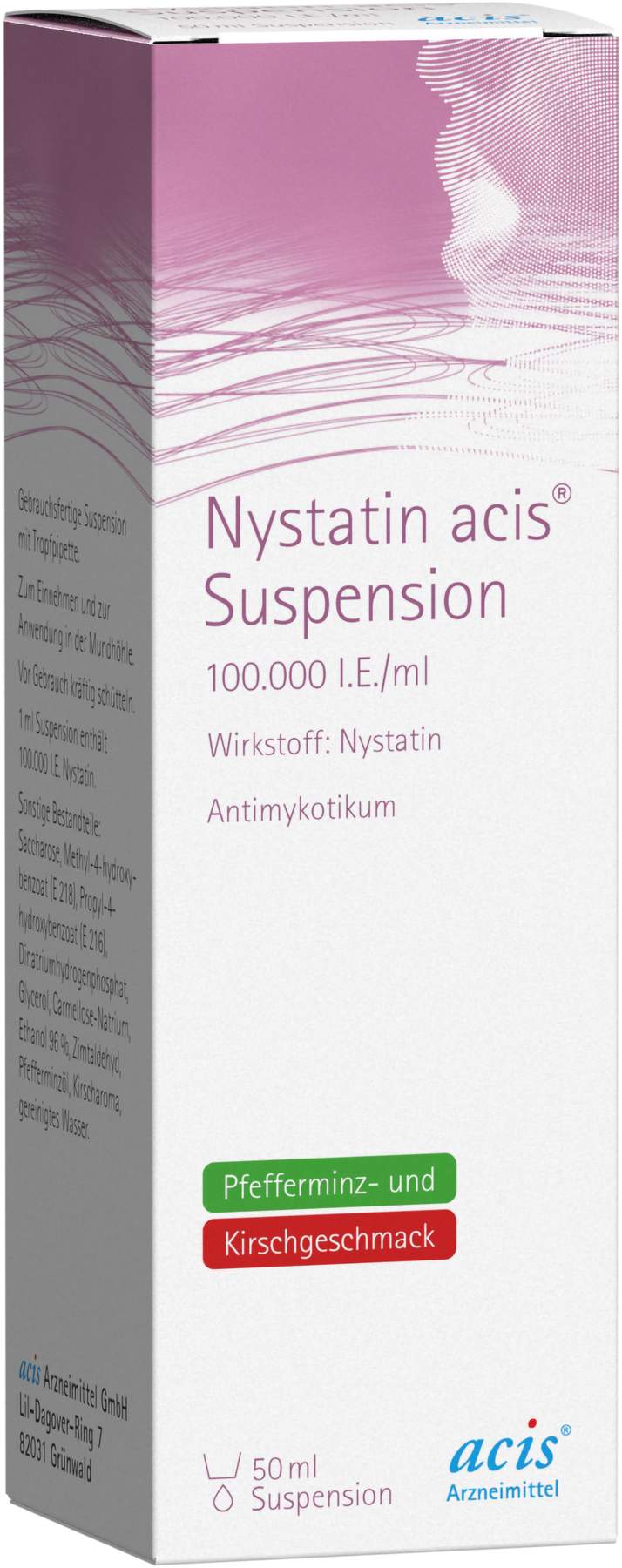 Nystatin Acis Suspension 50ml