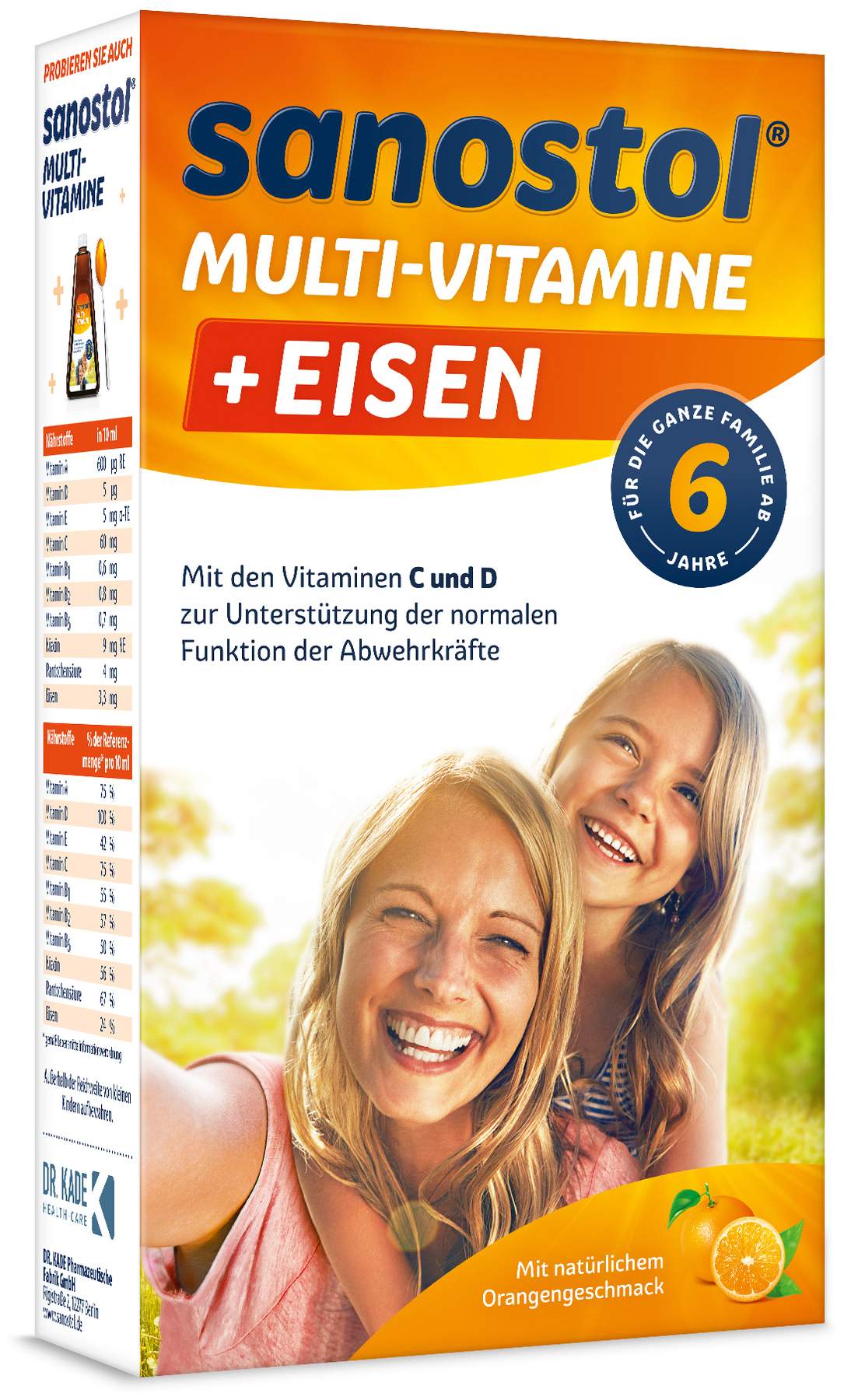 Sanostol Plus Eisen 460 ml Saft