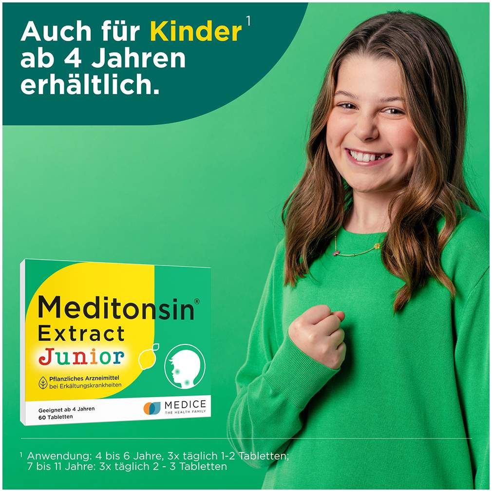 Meditonsin Extract pflanzliche Erkältungstabletten 20 Stück