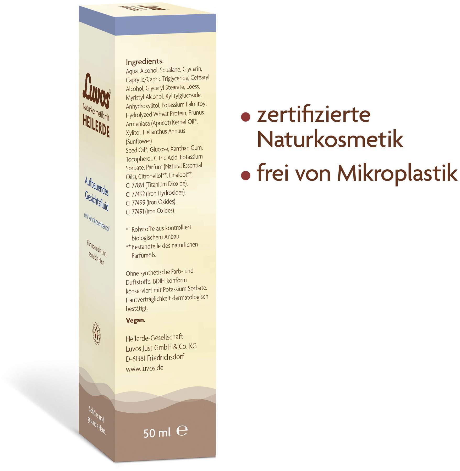 Luvos Aufbauendes Gesichtsfluid 50 ml