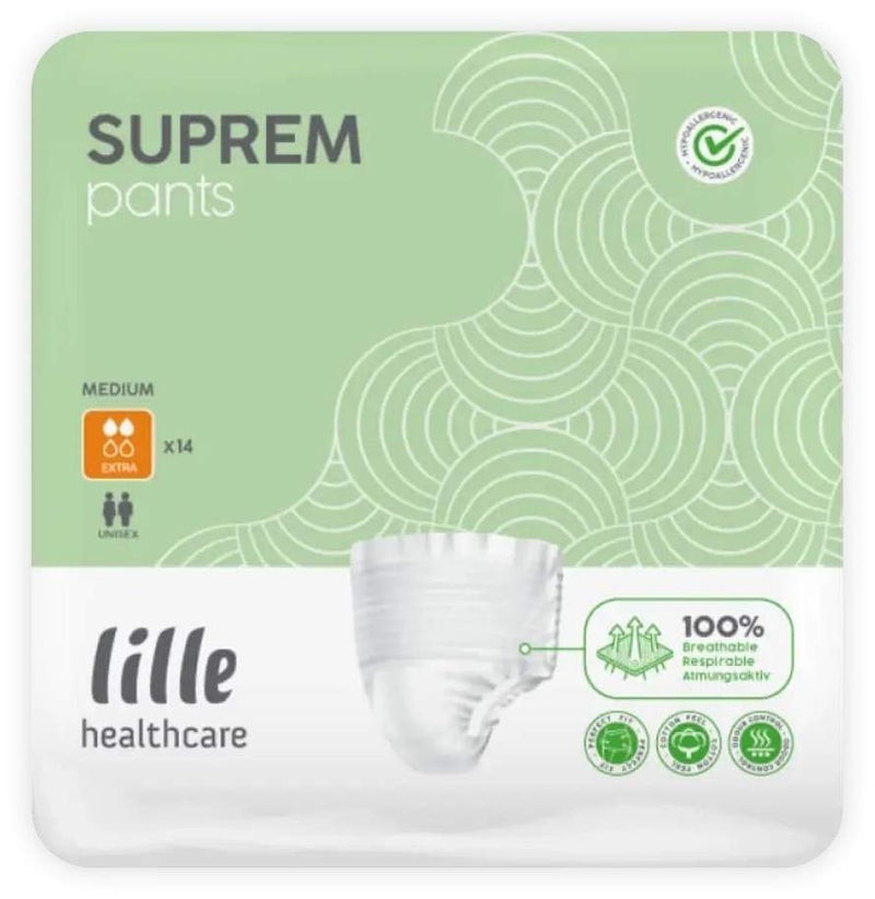 Suprem Pants Extra Größe M 14 Stück