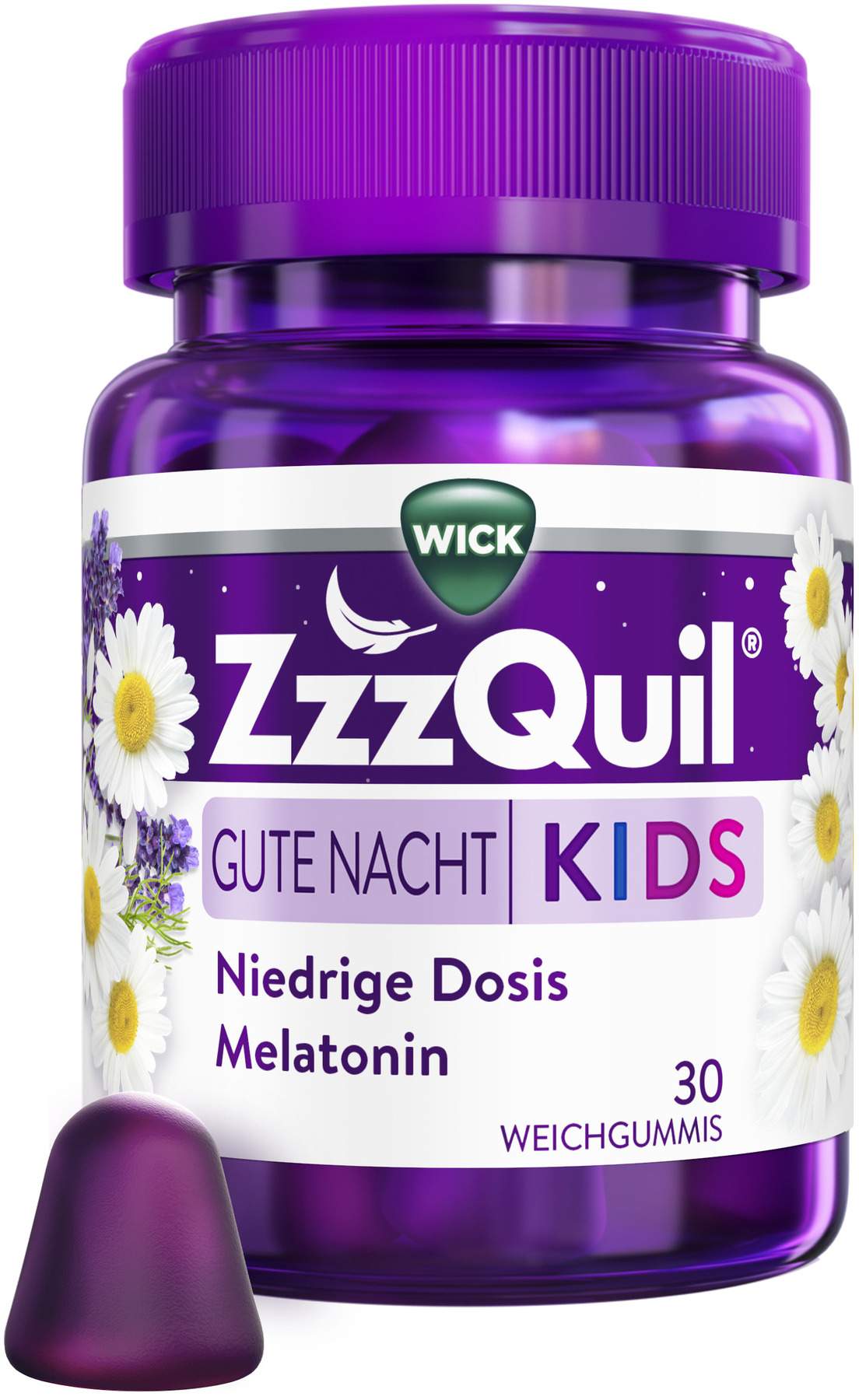 WICK ZzzQuil Kids 30 Weichgummis