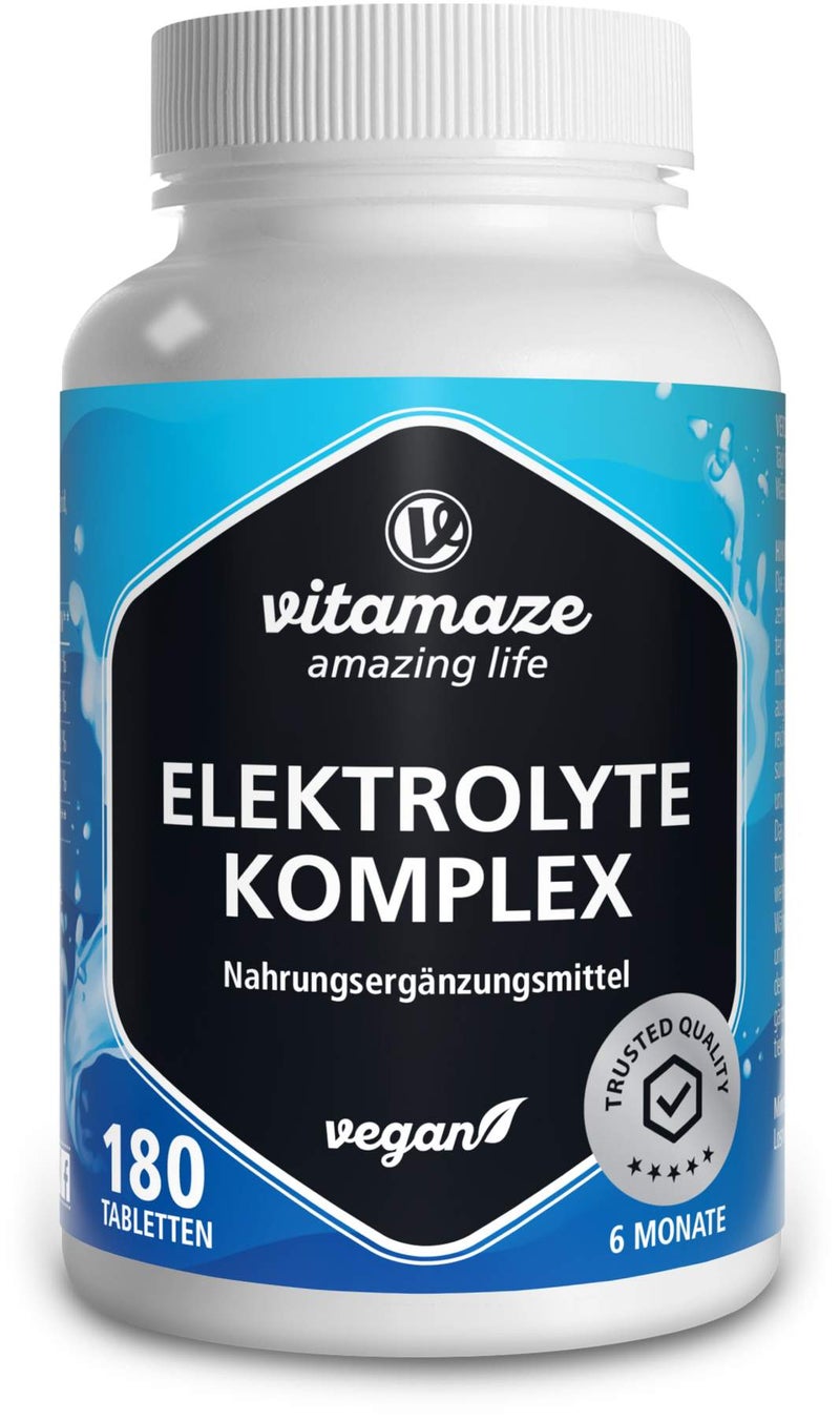 Elektrolyte Komplex Tabletten Mit Magnesium 180 Stück