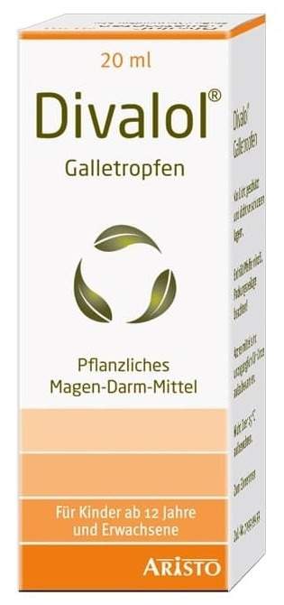 Divalol 20 ml Galletropfen