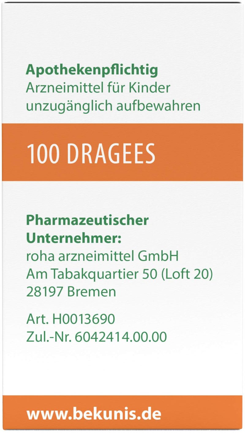 Bekunis Dragees Bisacodyl 5 mg 100 magensaftresistente Tabletten