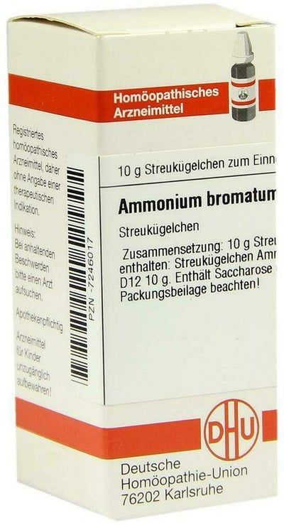 Dhu Ammonium Bromatum D12 10 G Globuli