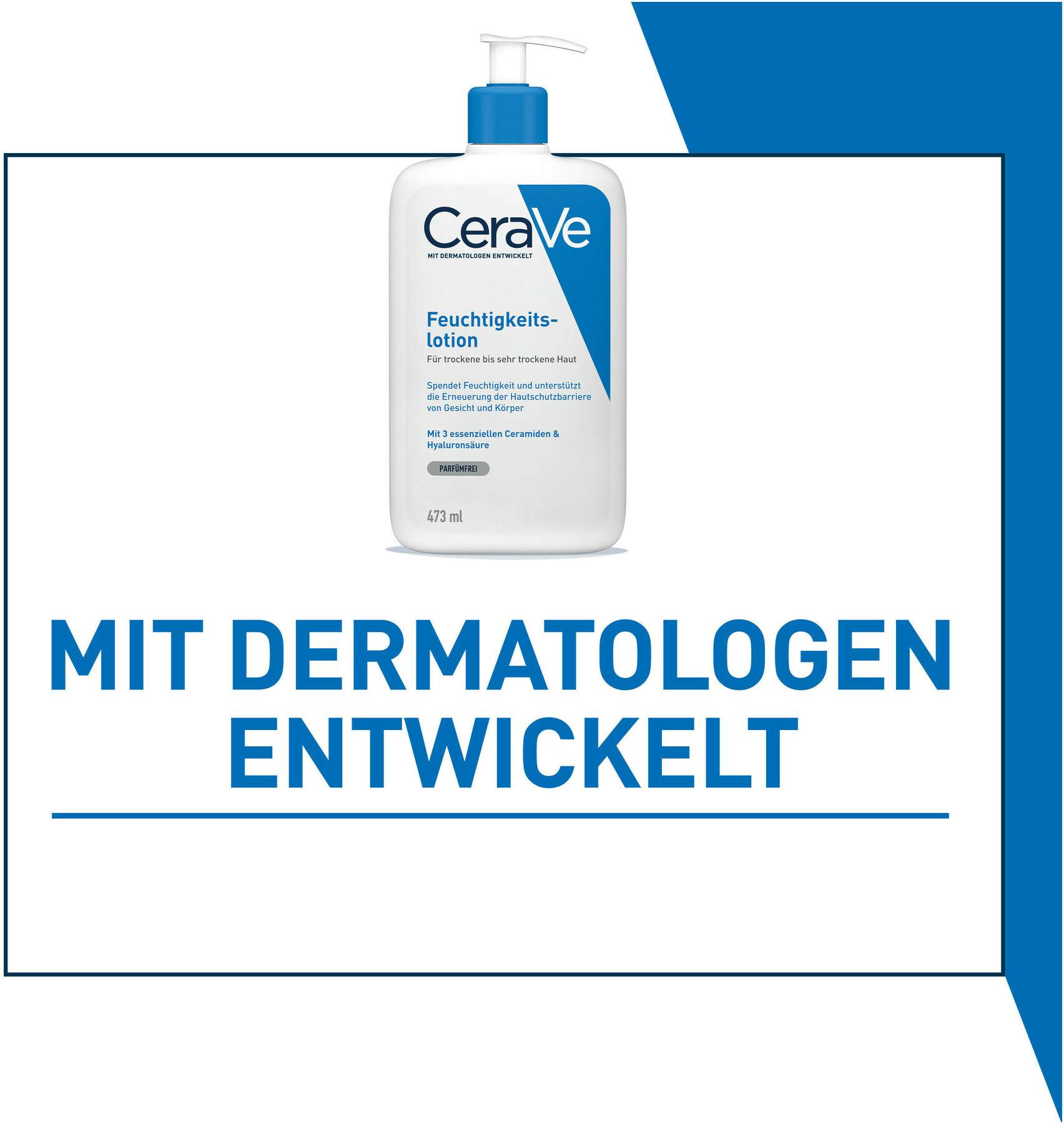 CeraVe Feuchtigkeitslotion 473 ml + gratis schäumendes Reinigungsgel 20 ml
