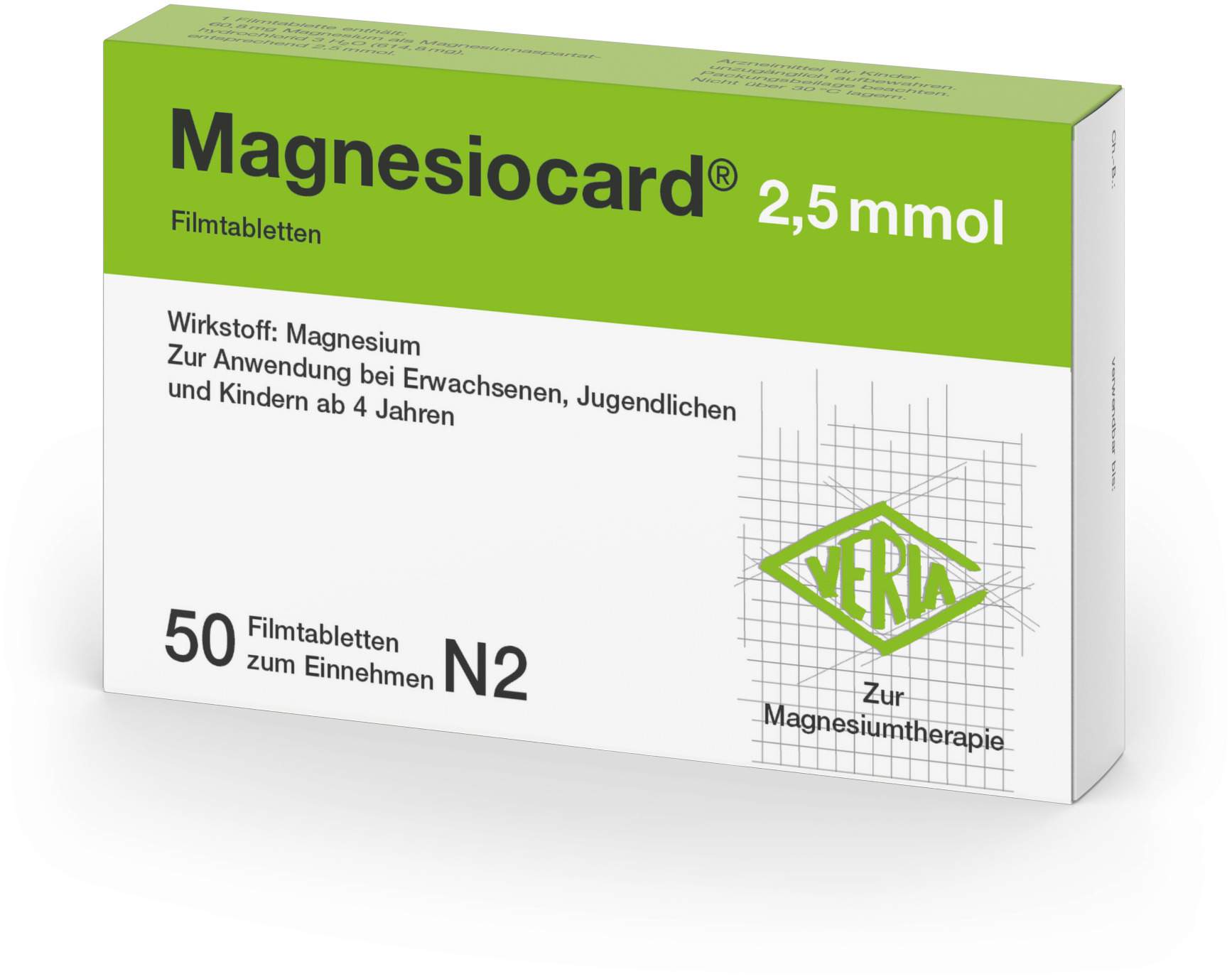 Magnesiocard 2,5 Mmol 50 Filmtabletten
