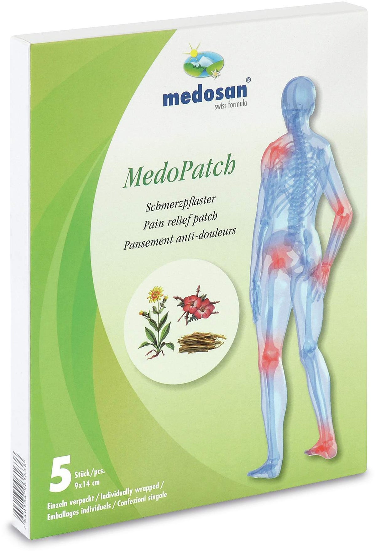 MedoPatch 24 H Schmerzpflaster für Rücken und Schulter