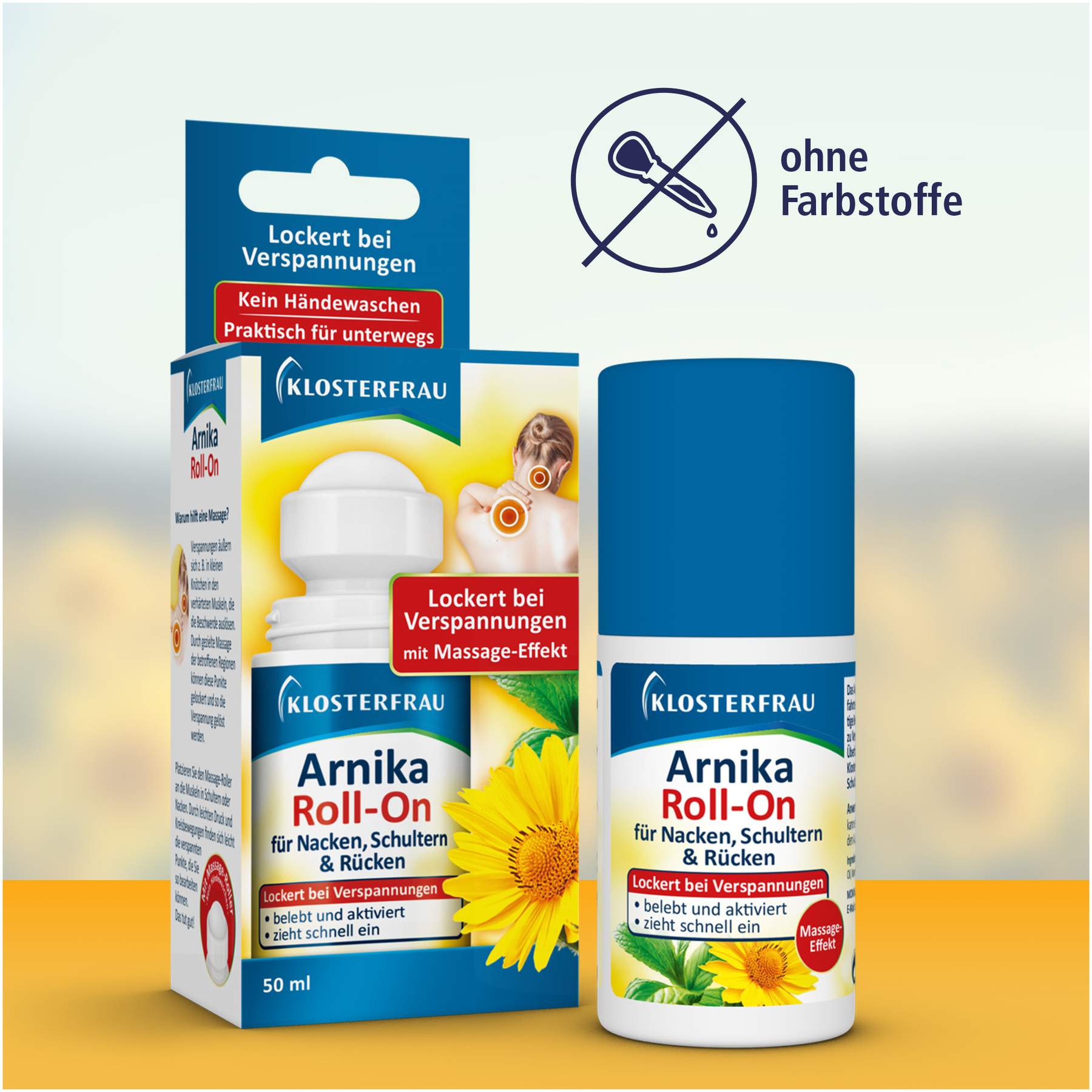 Klosterfrau Arnika Roll On 50 ml