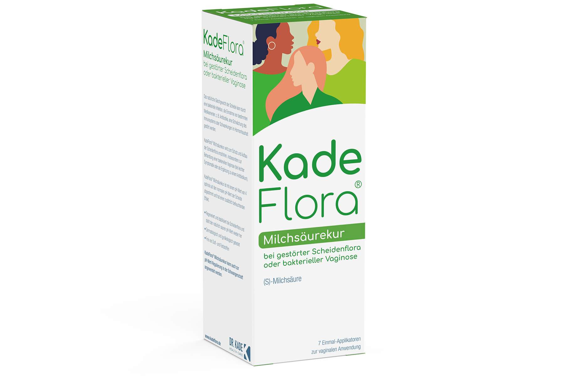 Kadeflora Milchsäurekur Einmal Applikatoren 7 x 2,5 g