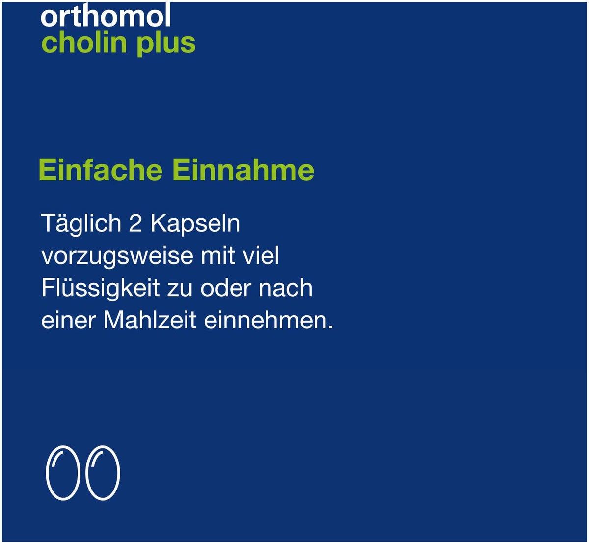 Orthomol Cholin Plus Kapseln 30 Tagesportionen