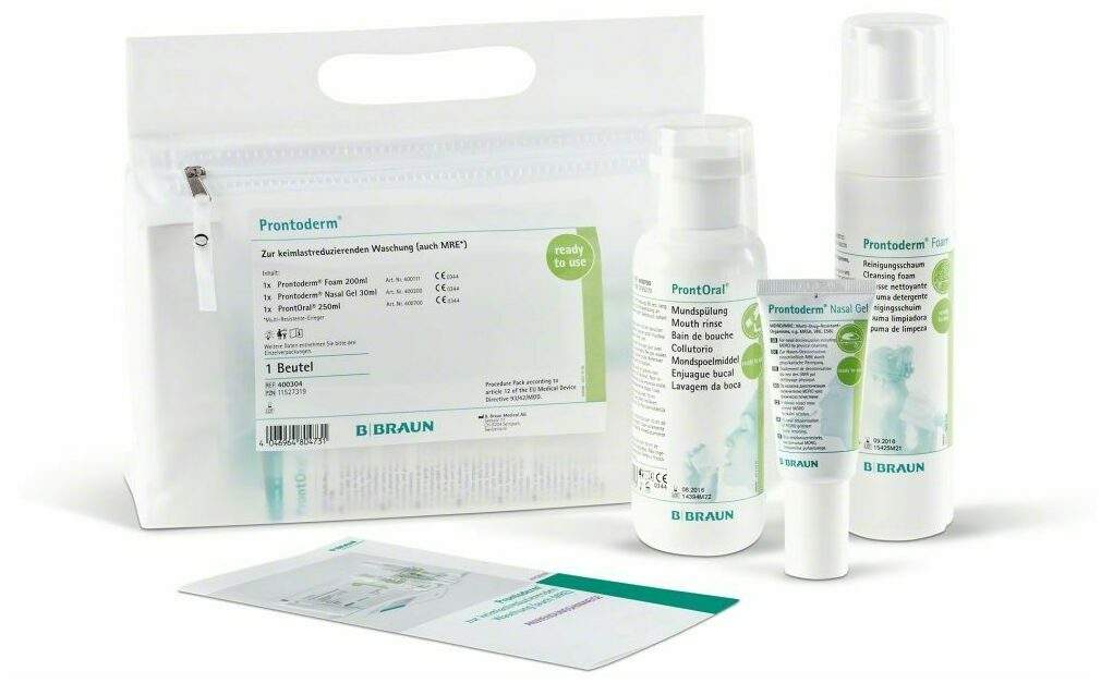 Prontoderm zur Keimlastreduzierenden Waschung 1 Kombipackung