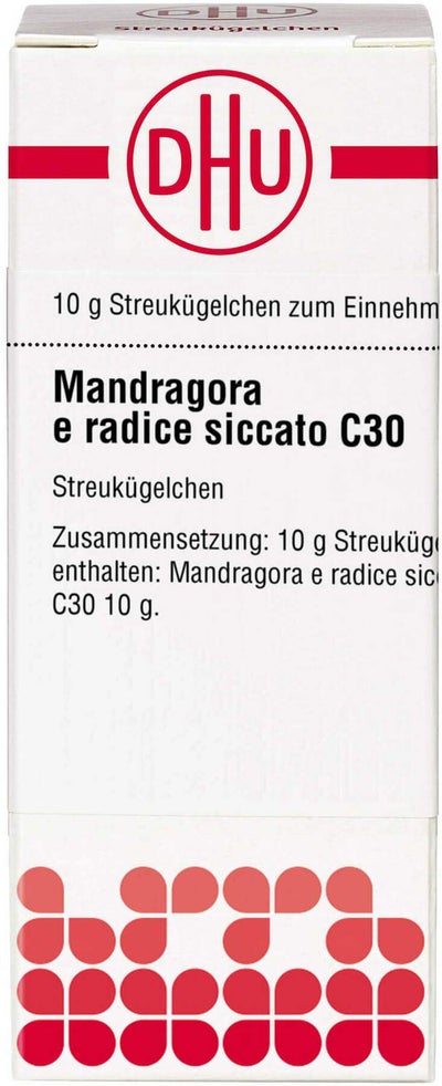Dhu Mandragora E Radice Siccata C30 Globuli 10 G