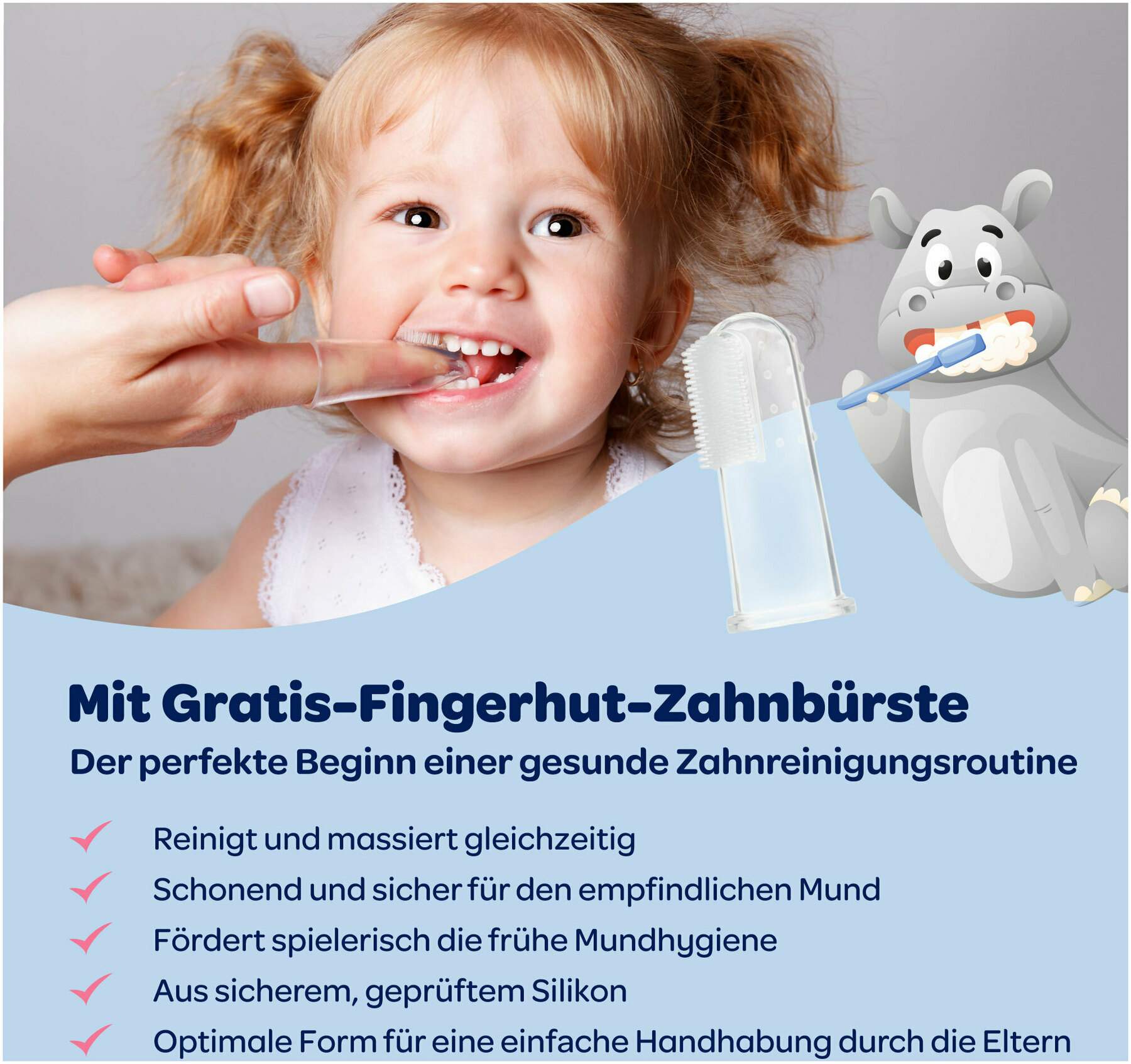 Dentinox Zahncreme Mundflora + Baby 30 ml